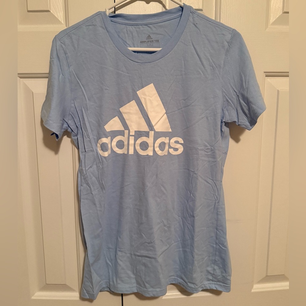 Adidas Sky Blue Amplifier Tee